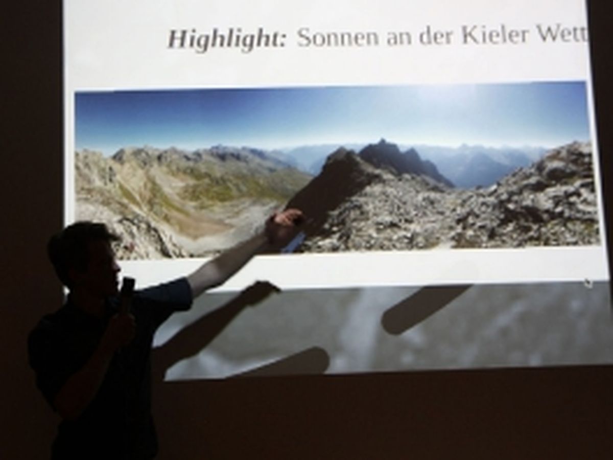 Vortrag Alpenüberquerung des Gymnasiums Donauwörth