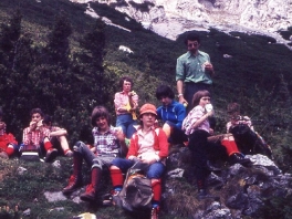 Treffen mit der AV-Jugend ÖAV Teufelstein am Dachstein 1980_3